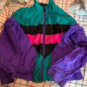 Colorful Women's Varsity Jacket